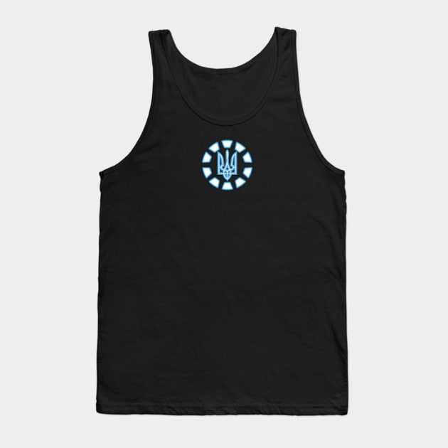 Tryzub Arc Reactor Tank Top by TheZenKozak